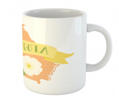 Greetings State Design Mug