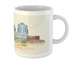 Graphics of City Silhouette Mug