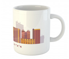 Modern Urban Illustration Mug