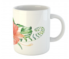 Lush Exotic Single Flower Mug