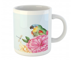 Watercolor Parrots Mug