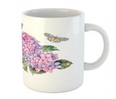 Hydrangea Leaves Mug