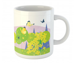 Forest Trees Spring Mug