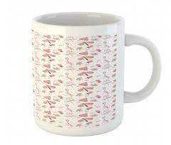 Dashes Dragonflies Mug