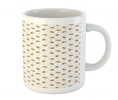 Bees Pattern Mug