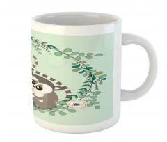 Exotic Wild Monkey Botanical Mug