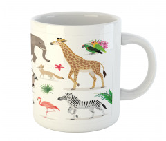 Tropic Creatures Graphic Mug