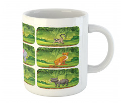 Animals Jungle Fun Mug