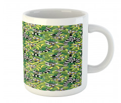 Exotic Jungle Monkey Graphic Mug