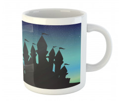 Castle and Gradient Sky Mug