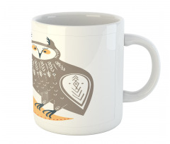 Wisdom Owl Crescent Mug