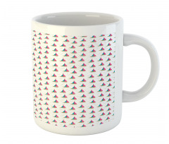 Colorful Boats Seagulls Mug