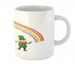 Leprechauns Under a Rainbow Mug