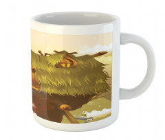 Nest of Magician Hat Owl Mug