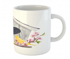 Heart Floral Nest Mug