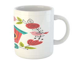 Winged Animals Nest Art Mug