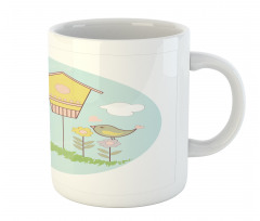 Meadow Flower Nest Cloud Mug