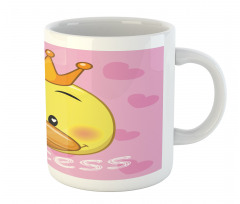 Princess Duck with Tiara Mug