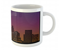 80's Skyline Mug