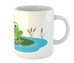 Prince Animal Big Leaf Pond Mug