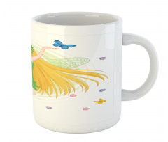 Spring Fairy Butterflies Mug