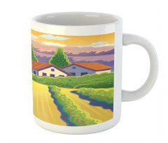 Vineyard Farm House Mug