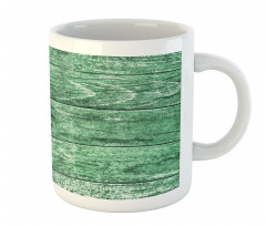 Cracked Look Wooden Mug