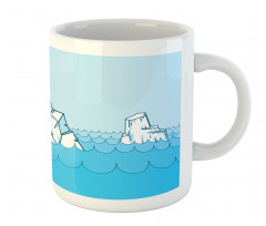 Frosty Elements Floating Mug