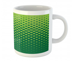 Vertical Halftone Mug