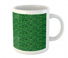 Irish Swirl Shamrock Mug