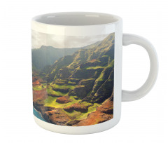 Island Sunshine Panorama Mug