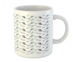 Dinosaur Rhythmic Cartoon Mug