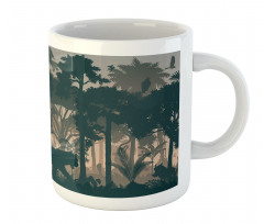 Spooky Forest and Animals Mug