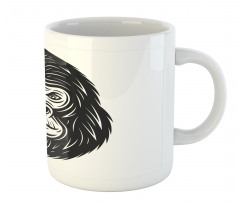 Wild Animal Monotone Style Mug