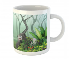 Orangutans in a Forest Mug