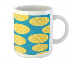 Vivid Citrus Slices Art Mug