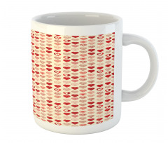 Doodle Hearts Art Mug