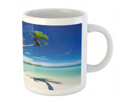 Trees Hanging Above a Lagoon Mug