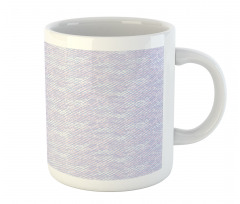 Grunge Look Abstract Shapes Mug