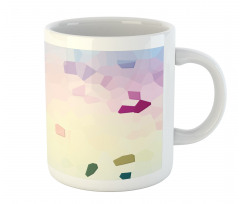 Polygonal Look Stained Glass Mug