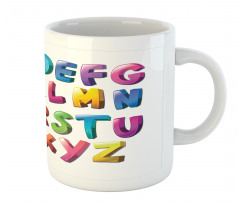 Gradient Colors Graffiti Mug