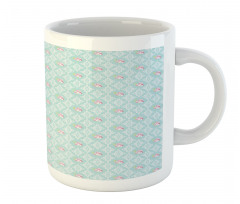 Intricate Pastel Flowers Mug