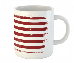 Grungy Old Glory USA Mug