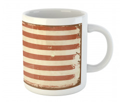 Grunge US Flag Mug