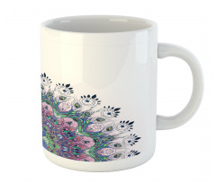 Exotic Wild Peacock Mug