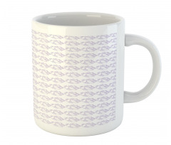 Drawings of Ornate Birdies Mug