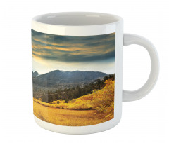 Mountain Grassland Sun Mug