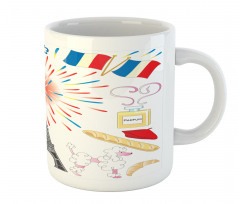 Parisian Party Items Mug