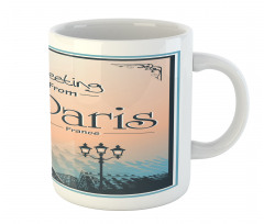 Greeting from Paris Mug