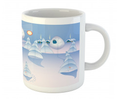 Winter at Woods Animals Mug